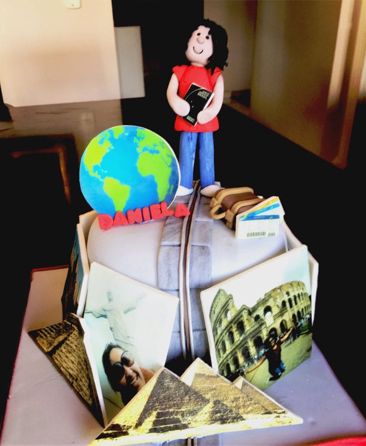 Torta dello Zaino: Per Chi Ha il Mondo Come Destinazione