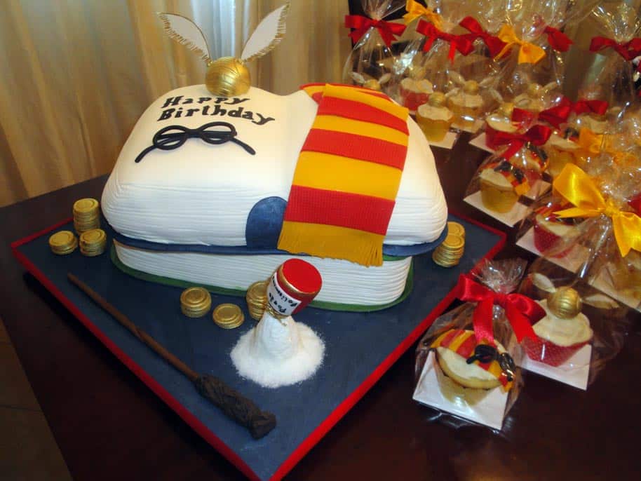 Torta Harry Potter: La Festa Magica Meritata