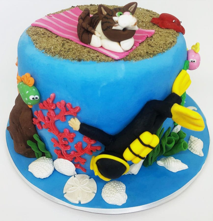 Torta del Subacqueo: Un Tuffo di Sapore nel Fondo del Mare