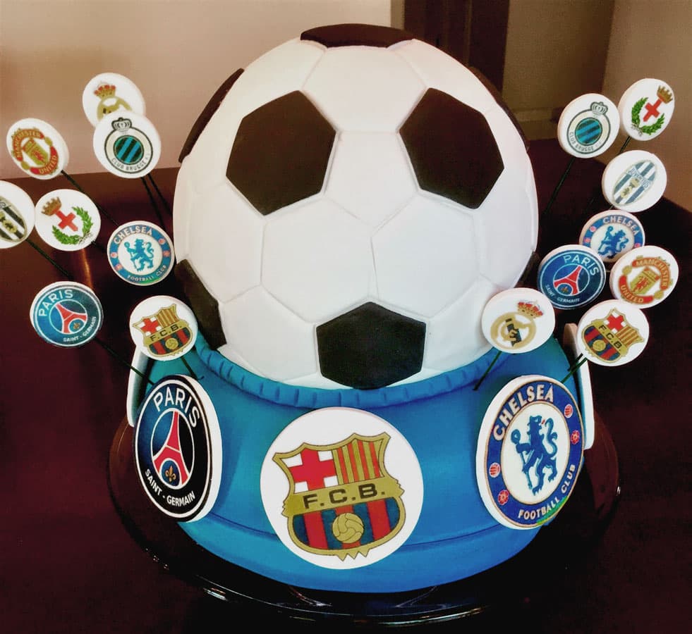 Torta Calcio Europeo: Champions League nella Festa
