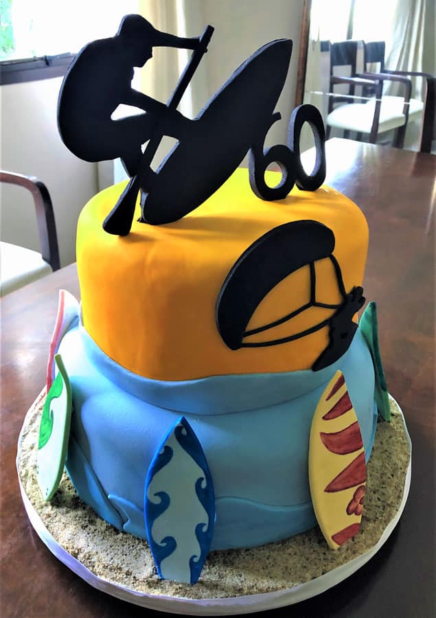 Torta Kite Surf e Stand Up Paddle: Avventura in Pasta di Zucchero