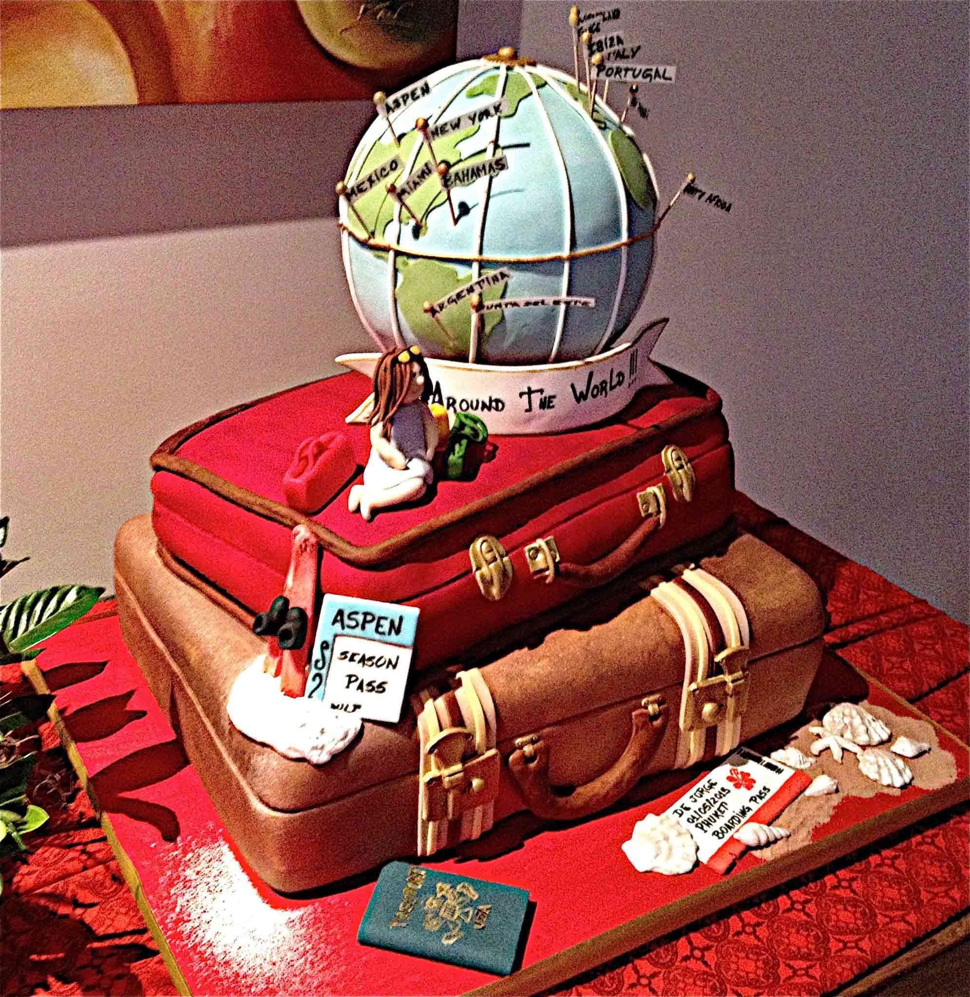 Torta decorata per compleanno adulto con tema personalizzato